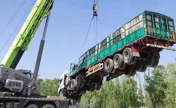 大祥区道路脱困救援案例